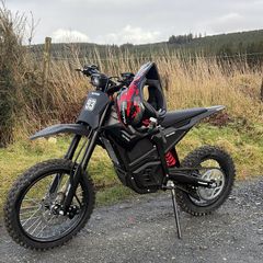 electric dirt bike Surron style