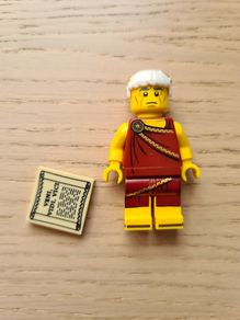 lego roman emperor collectible series 9