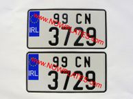 main image for ad JAP / JDM Pressed Plates with 2 Size No's