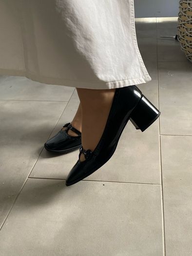 2 inch heel leather upper French brand Jonak
