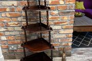 vintage corner shelf