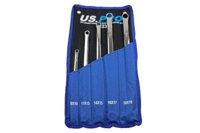 5 Piece Double End Ring Aviation Spanner Set