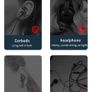 AKZ-G6 Bone Conduction Bluetooth V 5.3 Open Ear Waterproof TF Card LED Display Image 7