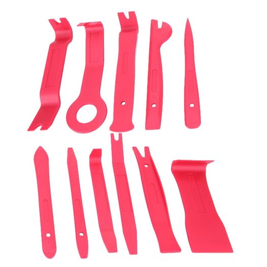 11pc Car Trim Door Panel Removal Molding Set Kit Pouch Pry Tool Interior Van DIY