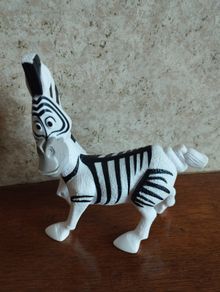 McDonalds Happy Meal toy from 2008. Zebra Marty from "Madagascar"