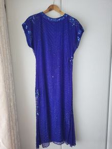 vintage beaded dress