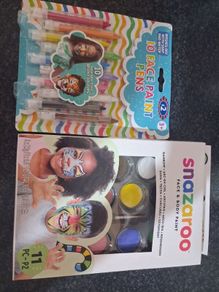 snazaroo face paint
