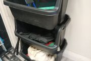 heavy duty stacking storage boxes