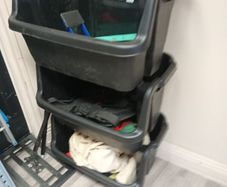 heavy duty stacking storage boxes