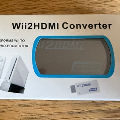 Nintendo Wii to HDMI adapter (black)