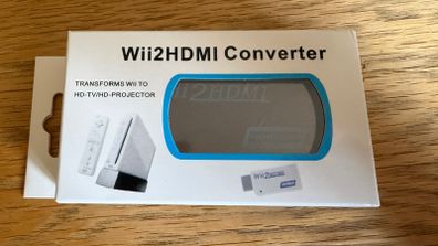 Nintendo Wii to HDMI adapter (black)