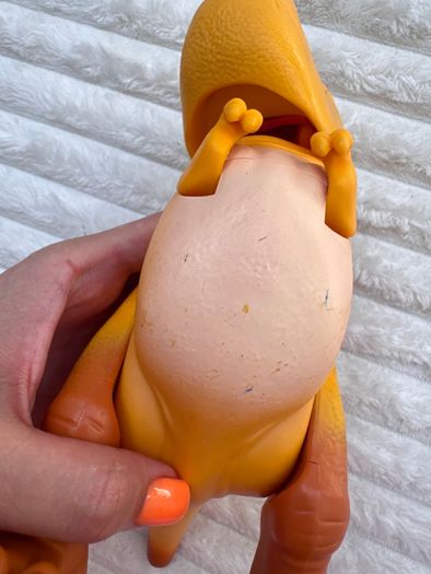 The Good Dinosaur TOMY Action Figure Nash approx. 22 cm. Used Damaged Please see photos