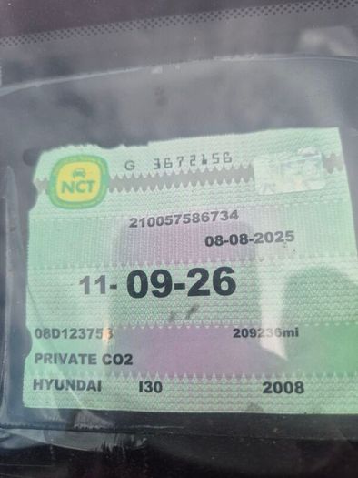 2008 Hyundai I30 NCT