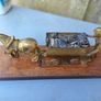 Vintage Horse Drawn Coal Miners Cart Image 3