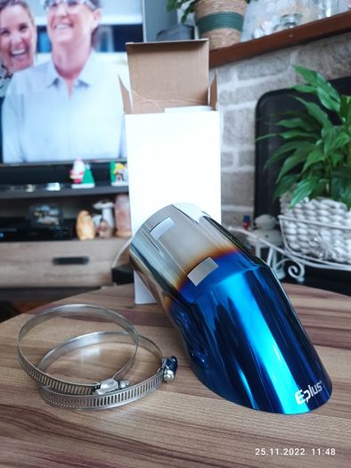 Car Styling Mufflers Exhaust Tail Throat Pipe Tip Universal Stainless Steel Large Diameter 96mm