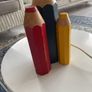 Vintage Wooden Crayon Lamp Image 2