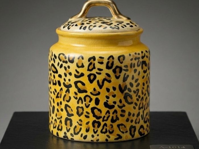 Pottery Barn Candle Holder & Decorative Jar
