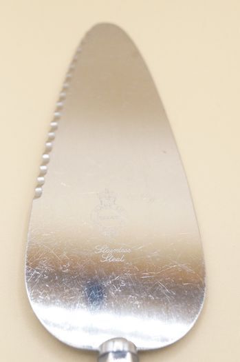 Vintage Harrison Brothers Pie/Cake Server (silver handle) 1964