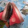 converse chuck taylor hi tops, neon orange Image 6