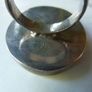 Striking Statement Ring in Silver, Stamped 925. 13g. Image 3