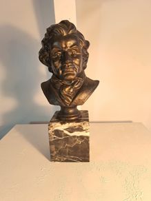 Brass Bust of Beethoven