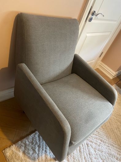 Grey armchair