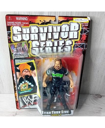 Wwf Survivor Series Road Dogg Wrestling Figure - New In Box Very Rare Jakks 1999 - Free Delivery - Collect