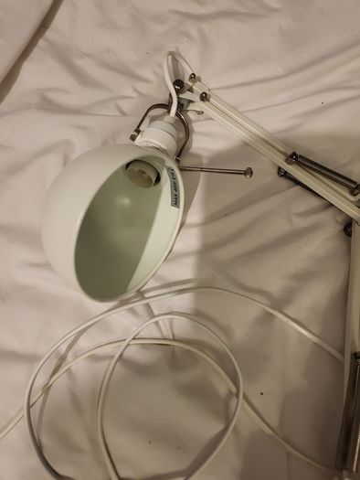 Ikea Forsa Work desk lamp white