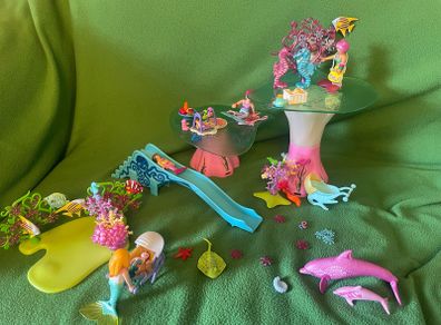 Large Playmobil mermaid set
