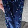 Bijoux Terner blue beaded bag clutch in excellent condition and never used in excellent condition with no issues see last few photos for exact measurements FREE STANDARD POSTAGE INCLUDED Image 6