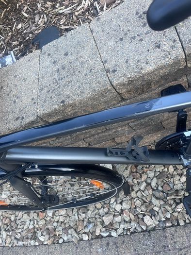 Trek FX 2 charcoal grey bike