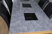 Very Solid 5Ft Grey Kitchen Dining Table - Can Deliver