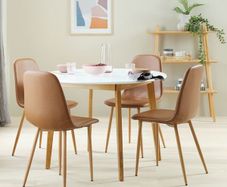 Dining table & 4 Chairs (Jysk)