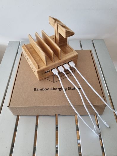 Bamboo Charging Station