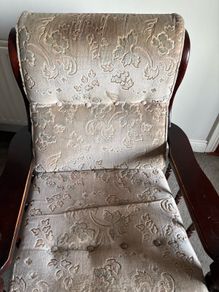 armchairs wooden frame
