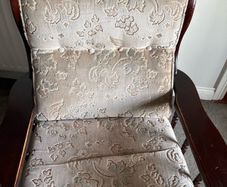 armchairs wooden frame