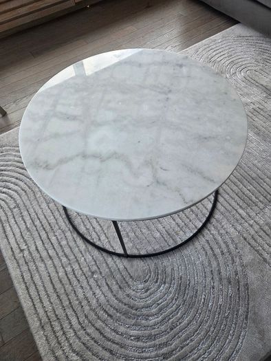 Marble top coffee table for sale