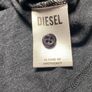 Diesel Mens Short Sleeve Dark Grey Polo Tee Shirt Size Large Image 6