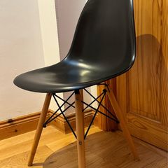 Eames style dining BLACK x2