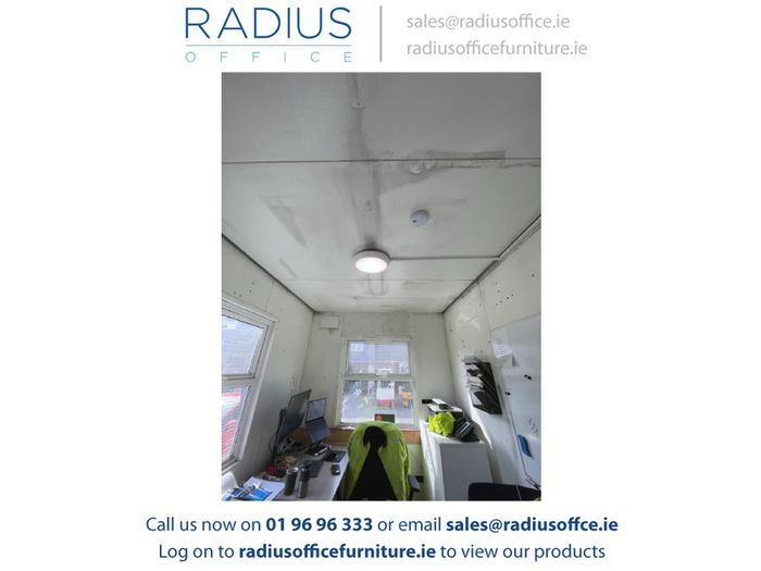 8ft x 10ft Insulated Steel Office / Site Cabin