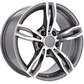 17" Grey Alloy Wheels Bmw Vw Opel 5x120