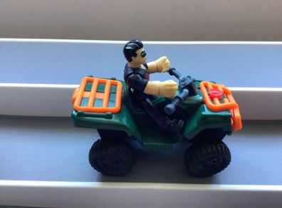 Imaginext Jurassic park ATV Vehicle and figure