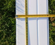 White PVC Fascia & Soffit, New