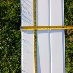 White PVC Fascia & Soffit, New