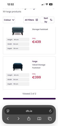 Sofa Dfs  Fargo