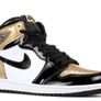 Nike Air Jordan 1 Nrg Gold Toe Uk 11/us 12 Deadstock Image 3