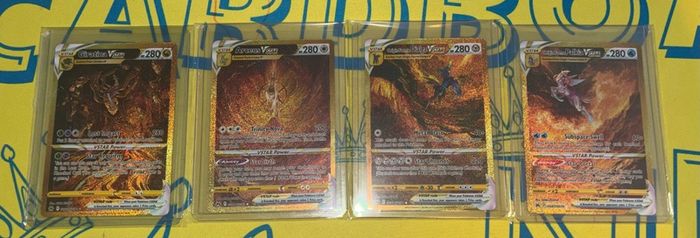 Pokemon Cards Crown Zenith Golds