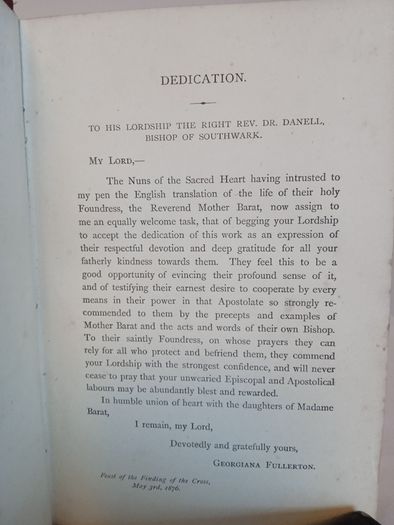 The Life of the Very Reverend Mother Madeleine Louise Sophie Barat: Foundress of the Society of the Sacred Heart of Jesus by M. L'Abbe Baunard (2 Vol. Set) (CP124)