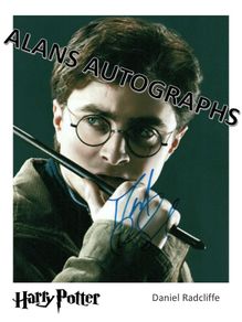Harry Potter - Daniel Radcliffe  Autograph