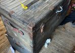 vintage travel trunk